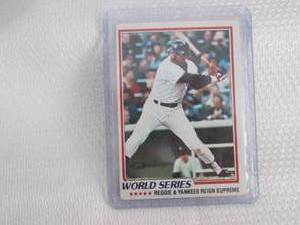 lot 360 image: 1978 Topps Reggie Jackson World Ser...