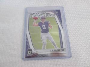 lot 362 image: 2024 Optic JJ McCarthy Rookie Card...