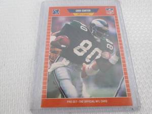 lot 380 image: 1989 Pro Set Cris Carter Rookie Car...