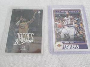 lot 385 image: LeBron James Cards...