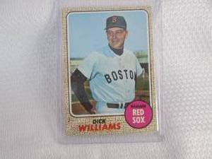lot 409 image: 1968 Topps Dick Williams Card...