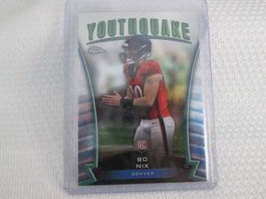 lot 430 image: 2024 Chrome Bo Nix Rookie Card...