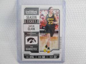 lot 432 image: 2024 Contenders Caitlin Clark Card...