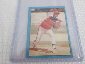 lot 439 image: 1982 Topps Nolan Ryan Sticker Card...