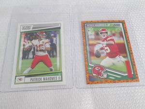 lot 441 image: 2022 & 2025 Score Patrick Mahomes C...