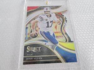 lot 445 image: 2023 Select Josh Allen Prizm Die Cu...