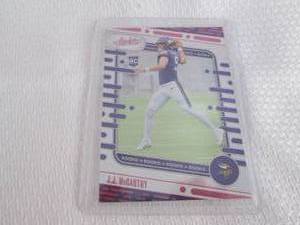 lot 454 image: 2024 Absolute JJ McCarthy Rookie Ca...