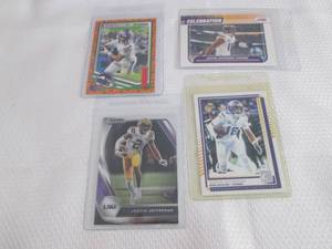 lot 457 image: Justin Jefferson Cards...