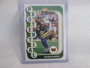 lot 485 image: 2024 Score Jayden Daniels Protentia...