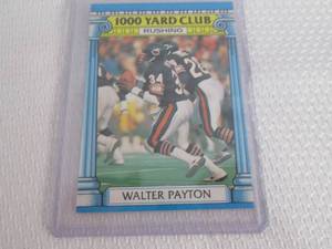 lot 486 image: 1987 Topps Walter Payton Card...