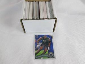 lot 487 image: Box Of Football Rookie Cards...