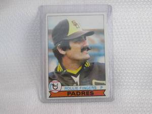 lot 495 image: 1979 Topps Rollie Fingers Card...