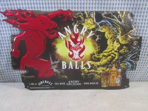 lot 9 image: (EC1) Angry Balls Fireball Angry Or...