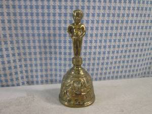 lot 26 image: (CNTR) Vintage Bruxelles Brass Bell...