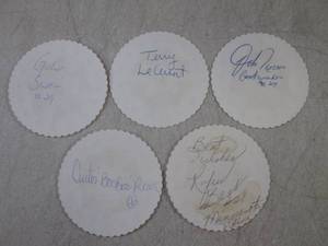 lot 58 image: (CNTR) 5 Minnesota Viking Players A...