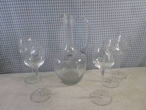 lot 75 image: (A-3) Toscany Etched Blown Glass De...