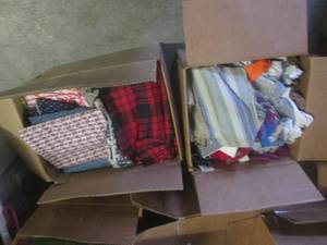 lot 95 image: (G-1) 2 Boxes Full of Fabric...