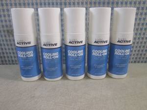 lot 124 image: (EC1) 5 Cooling Roll-On All Natural...