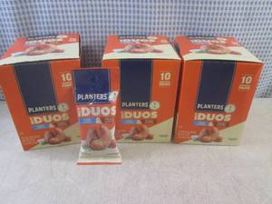 lot 167 image: (B-2) 30 Bags of Planters Nut Duos ...