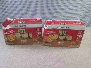 lot 175 image: (B-1) 2 - 20-Packs Ritz Peanut Butt...