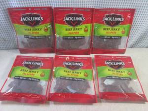 lot 183 image: (B-2) 6 Bags of Jack Links Jalapeno...