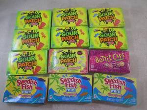 lot 191 image: (B-3) 12 Boxes of Candy Past Date...