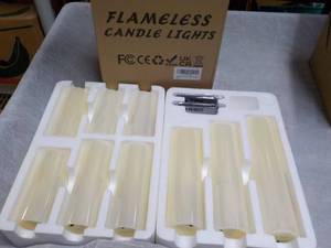 lot 1 image: Flameless Candle Lights...