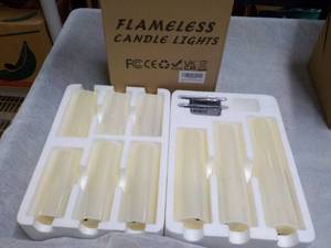lot 2 image: Flameless Candle Lights...