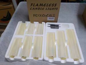 lot 3 image: Flameless Candle Lights...