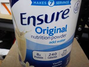 lot 35 image: 14 oz can Ensure Original Nutrition...