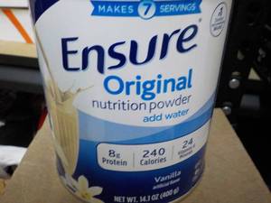 lot 36 image: 14 oz can Ensure Original Nutrition...