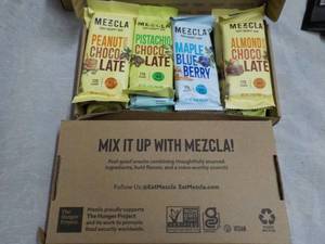 lot 62 image: 2 boxes Mezcla Bars...