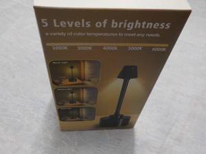 lot 72 image: 2 in 1 Cordless Lamp ...