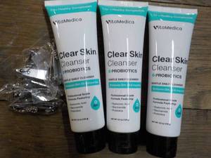 lot 83 image: 2 Clear Skin Cleanser Probiotics an...