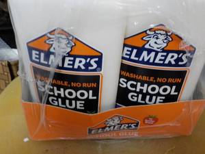 lot 98 image: 6 Bottles Elmers 7 oz School Glue...