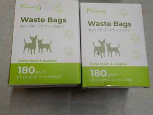 lot 114 image: 360 Pet Waste Bags...