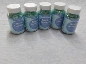 lot 117 image: 5 bottles Taurine Gummies...