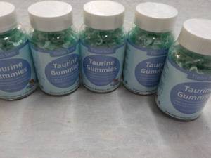 lot 118 image: 5 bottles Taurine Gummies...
