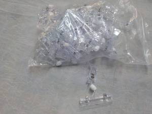 lot 154 image: Bag of Plastic Clips...