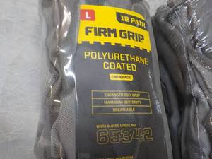 lot 189 image: 36 pair size Large Firm Crip Polyur...