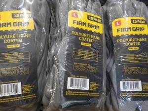 lot 192 image: 36 pair size Large Firm Crip Polyur...