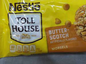 lot 199 image: 5 bags 11 oz Butterscotch Morsels...