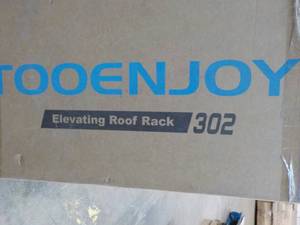 lot 223 image: Tooenjoy Elevating Roof Rack - new ...