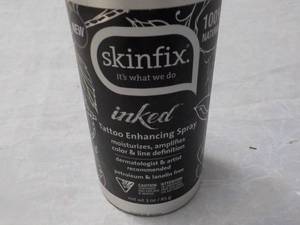 lot 235 image: 4 Skin Fix 3 oz Inked Tattoo Enhanc...