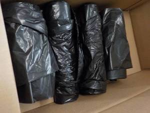 lot 257 image: 4 Large Rolls of Black Extra Large ...