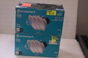 lot 13 image: 2-3 packs of 4 inch recessed lights