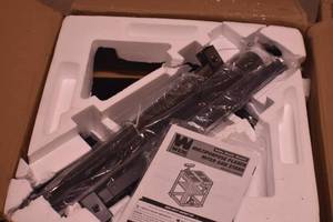 lot 99 image: WEN MSA658T Multi-Purpose Rolling Planer and Miter Saw Tool Stand with Extension Rollers