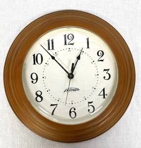 lot 41 image: Primex Analog Clock - 12-Hour Display, Easy-To-Read Face, Useful in Offices, Schools, &amp Hospitals - Helps Tell Time