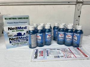 lot 49 image: Lot of 12 NEW NeilMed All Natural Hot &amp Cold Pain Relief