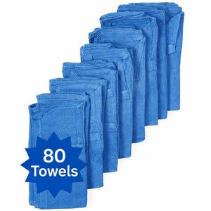 lot 62 image: NEW Case MediChoice O.R. 80 TowelsShop Rags 100% Woven Cotton, Pre-Washed, De-Linted, Highly Absorbent Surgical Towels, 16x24 For OR, Janitorial &amp Automotive Industry Built to withstand heavy-duty use on grease &amp repeated washings